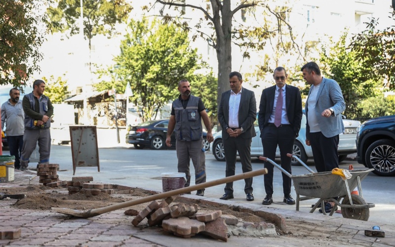 BAŞKAN BEŞİKÇİOĞLU ALTYAPI ÇALIŞMALARINI YERİNDE İNCELEDİ